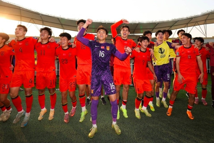 U23国足西安四国赛首战2比2战平泰国